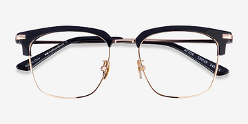 Black Gold Actor -  Metal Eyeglasses