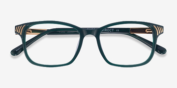 Green Visio -  Metal Eyeglasses