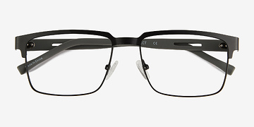 Matte Black Video -  Metal Eyeglasses