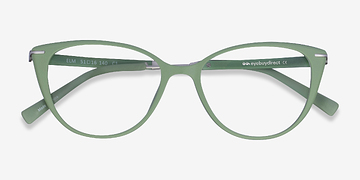Vert Elm -  Plastique Lunettes de vue