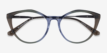 Gradient Brown Clarissa -  Métal Lunettes de vue