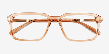 Clear Champagne Niall -  Metal Eyeglasses