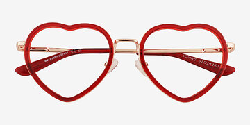 Rouge Loving -  Métal Lunettes de vue