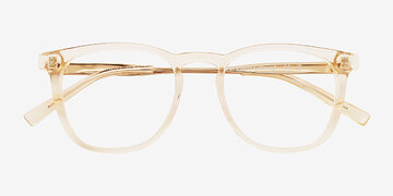 Clear Yellow Vinyl -  Métal Lunettes de vue