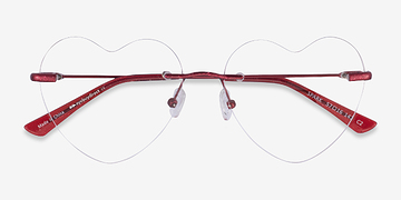 Glitter Red Spark -  Métal Lunettes de vue