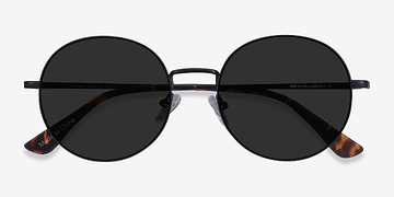 Black Solbada -  Metal Sunglasses