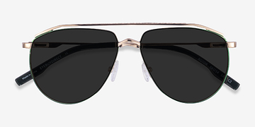 Green Gold Rotor -  Métal Lunettes de soleil