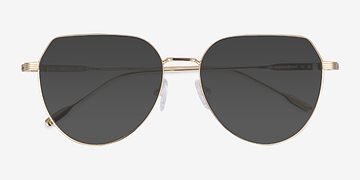 Gold Riva -  Metal Sunglasses