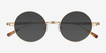 Gold Davies -  Metal Sunglasses