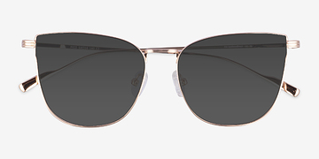 Rose Gold Pico -  Titanium Sunglasses