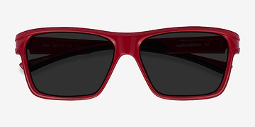 Red & Black Win -  Plastique Lunettes de soleil