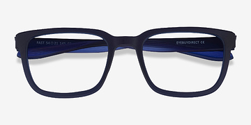 Matte Blue Fast -  Plastique Lunettes de vue