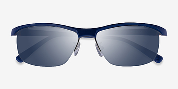 Matte Navy Yard -  Plastique Lunettes de soleil