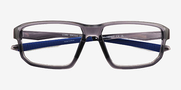 Clear Gray Core -  Plastic Eyeglasses