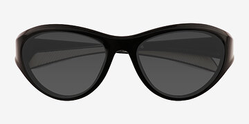 Shiny Black Bedrock -  Plastique Lunettes de soleil