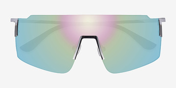 Argenté Ward -  Plastique Lunettes de soleil