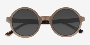 Brun Wylie -  Plastique Lunettes de soleil