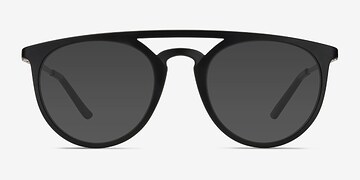 Noir Benicia -  Plastique Lunettes de soleil