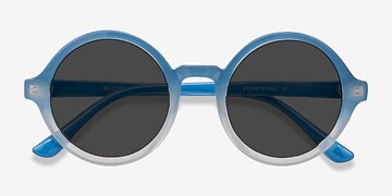 Blue Clear Solstice -  Plastique Lunettes de soleil