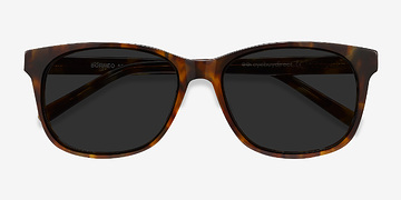 Tortoise Borneo -  Vintage Acetate Sunglasses