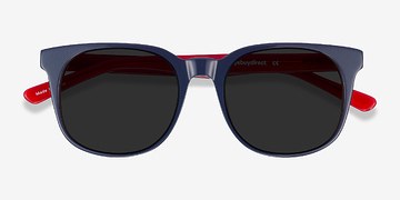 Navy & Red 1776 -  Acétate Lunettes de soleil
