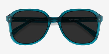 Bleu Brent -  Vintage Acétate Lunettes de soleil