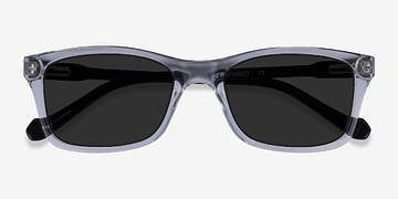 Clear Black Tennis -  Acétate Lunettes de soleil
