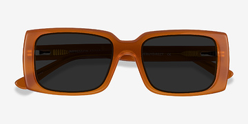 Jaune Impression -  Acétate Lunettes de soleil