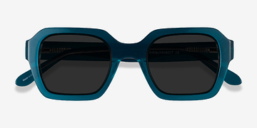 Teal Somerset -  Acétate Lunettes de soleil