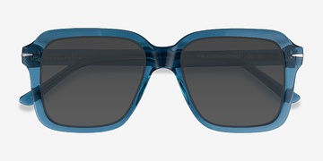 Crystal Blue Bowie -  Acétate Lunettes de soleil