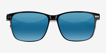 Shiny Black Verve -  Plastique Lunettes de soleil