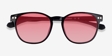 Shiny Black Pep -  Plastique Lunettes de soleil