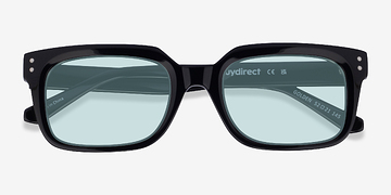 Shiny Black Golden -  Acétate Lunettes de soleil