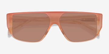 Gradient Orange Lina -  Acétate Lunettes de soleil