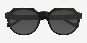 Matte Black Greer -  Plastique Lunettes de soleil
