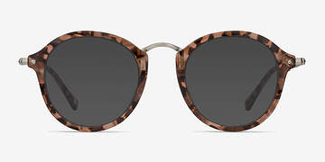 Brown Floral Atmos -  Métal Lunettes de soleil