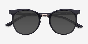 Noir Lulu -  Plastic, Metal Lunettes de soleil