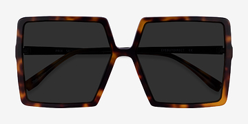 Tortoise Prix -  Metal Sunglasses