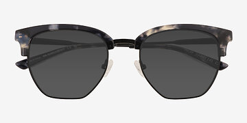 Tortoise Gunmetal Inlay -  Metal Sunglasses