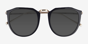 Noir Succession -  Métal Lunettes de soleil