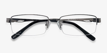 Gunmetal Emerge -  Lightweight Titanium Eyeglasses