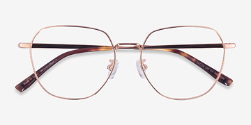 Rose Gold Alphabet -  Titanium Eyeglasses
