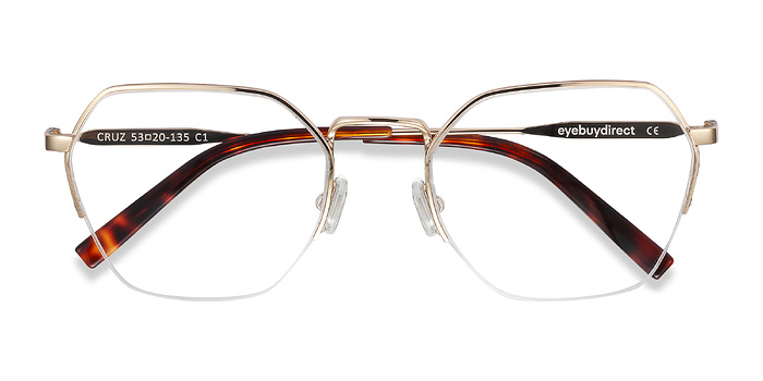 Doré Cruz -  Mode Métal Lunettes de vue