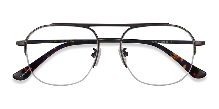 Gunmetal Conrad -  Mode Titanium Lunettes de vue