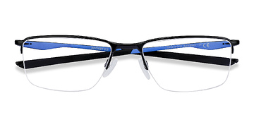 Satin Black & Blue Oakley Socket 5.5 -  Métal Lunettes de vue