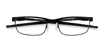 Powder Coal Oakley Steel Plate -  Métal Lunettes de vue