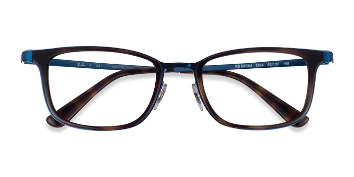 Tortoise Blue Ray-Ban RB6373M -  Métal Lunettes de vue