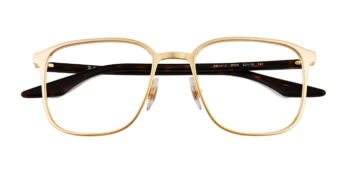 Brushed Gold Ray-Ban RB6512 -  Métal Lunettes de vue