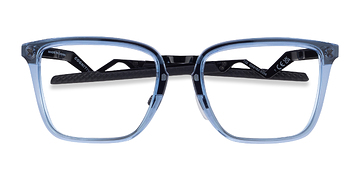 Transparent Blue Oakley Cognitive -  Titanium Lunettes de vue