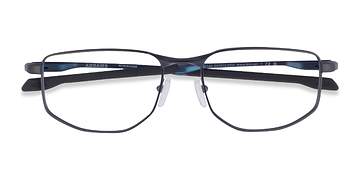 Matte Dark Blue Oakley Addams -  Métal Lunettes de vue